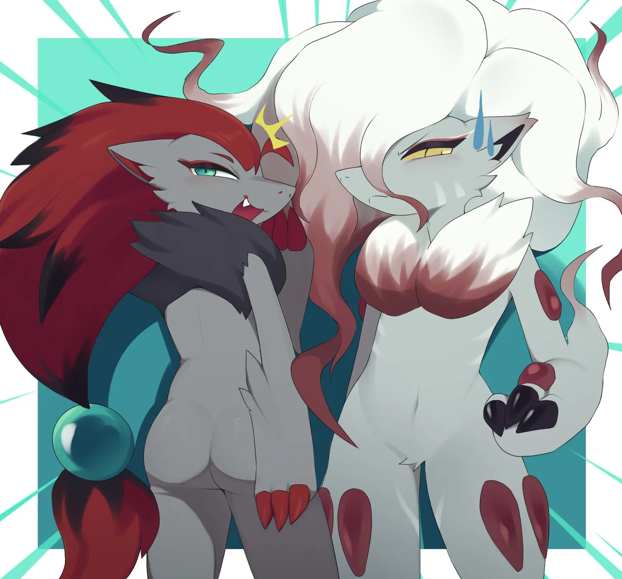 Zoroarks "Camille and Lydia" porn comic picture 61