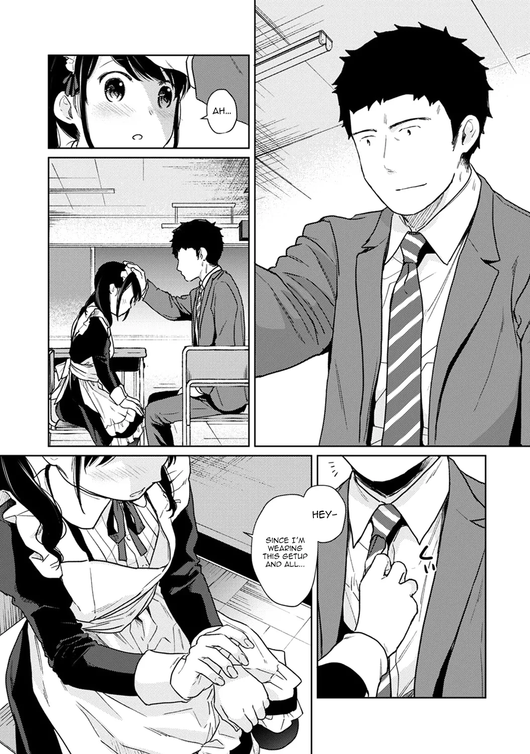 1 Room Apartment + Highschool Girl Suddenly Living Together? Close Contact!? First Sex!!? 20 porn comic picture 12