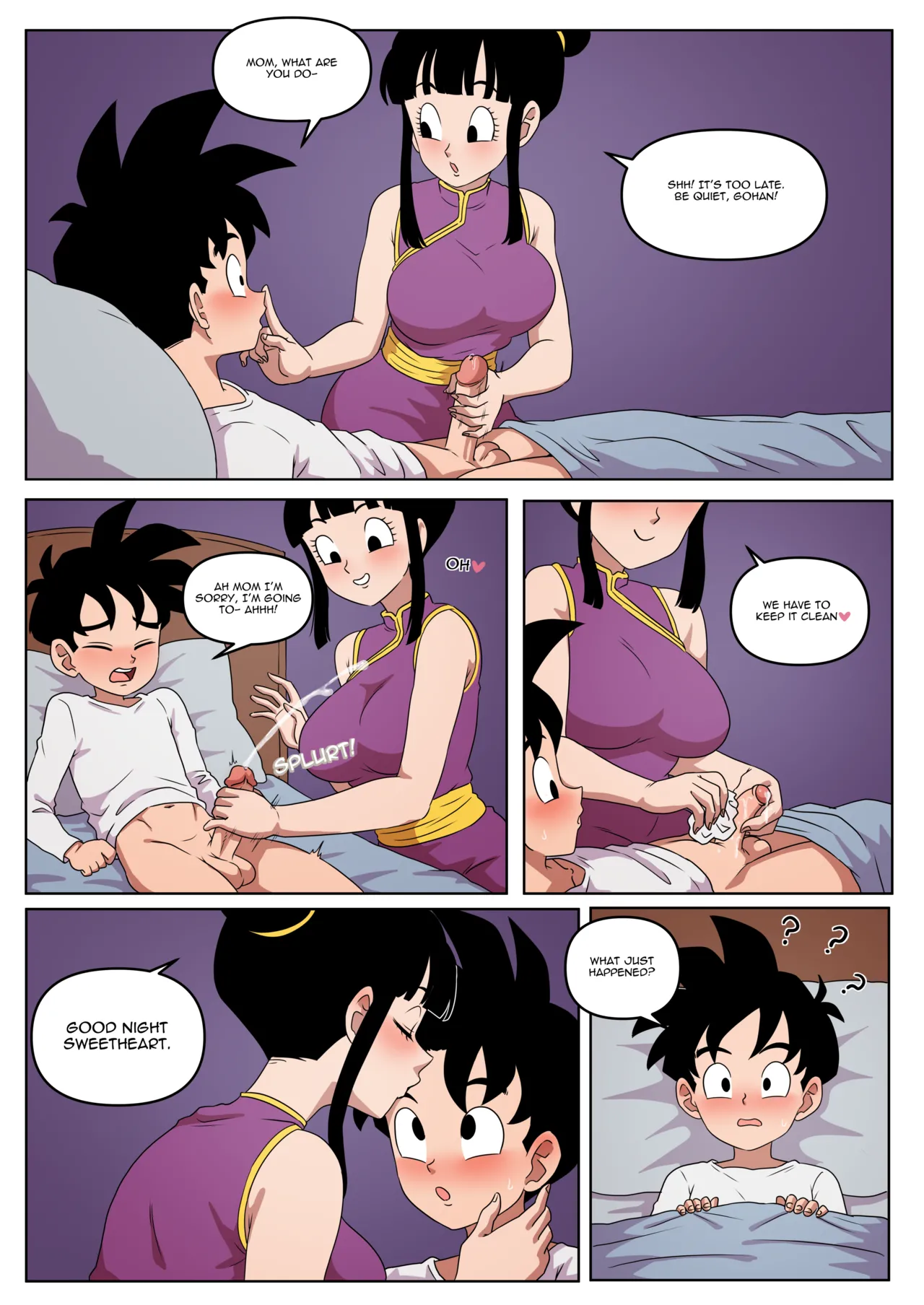 A break from studying porn comic picture 3