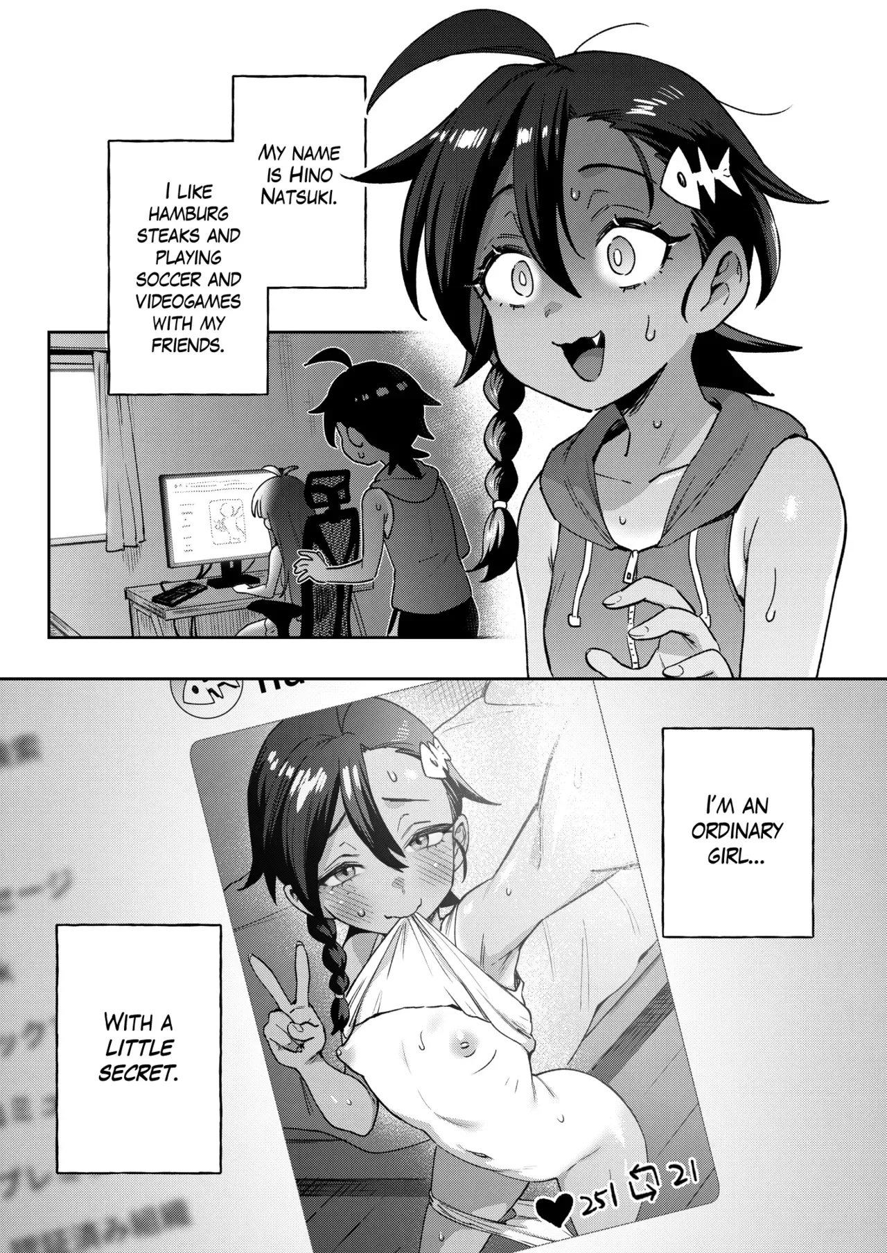 A Gloomy Girl's Secret Adventure | Muttsuri Shoujo no Himitsu no Bouken porn comic picture 4