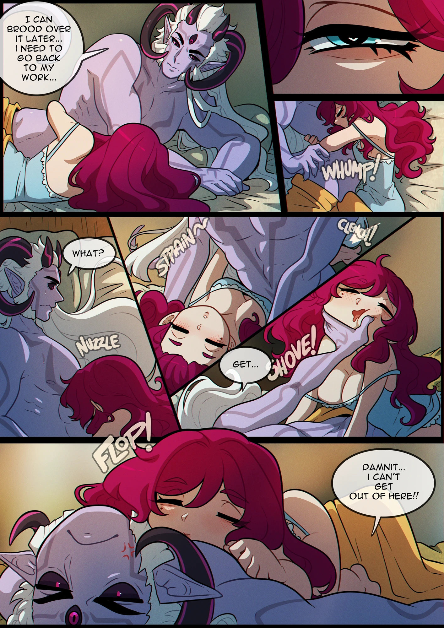 A Magical Morning porn comic picture 3