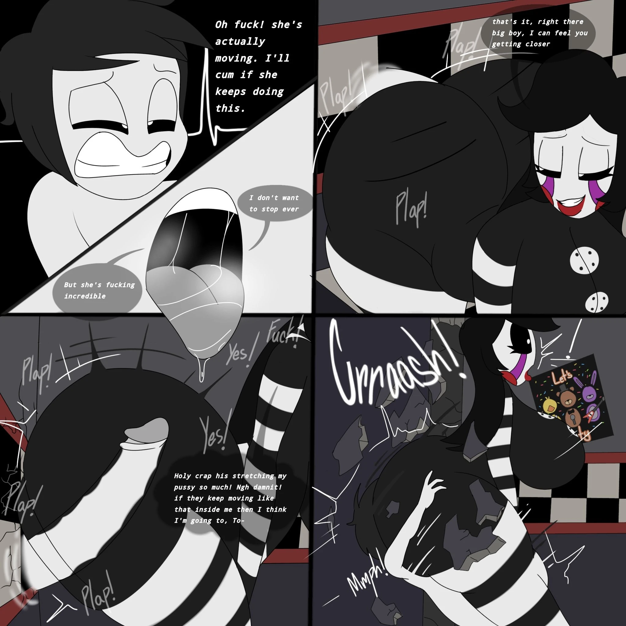 A Night For The Puppet porn comic picture 4