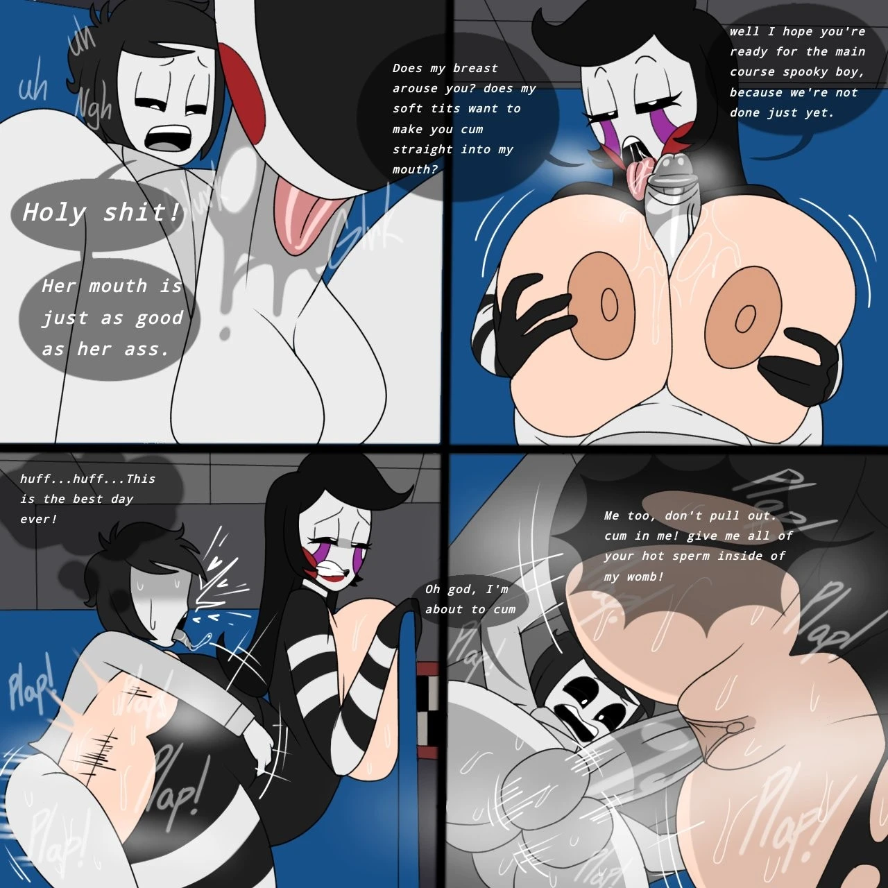 A Night For The Puppet porn comic picture 7