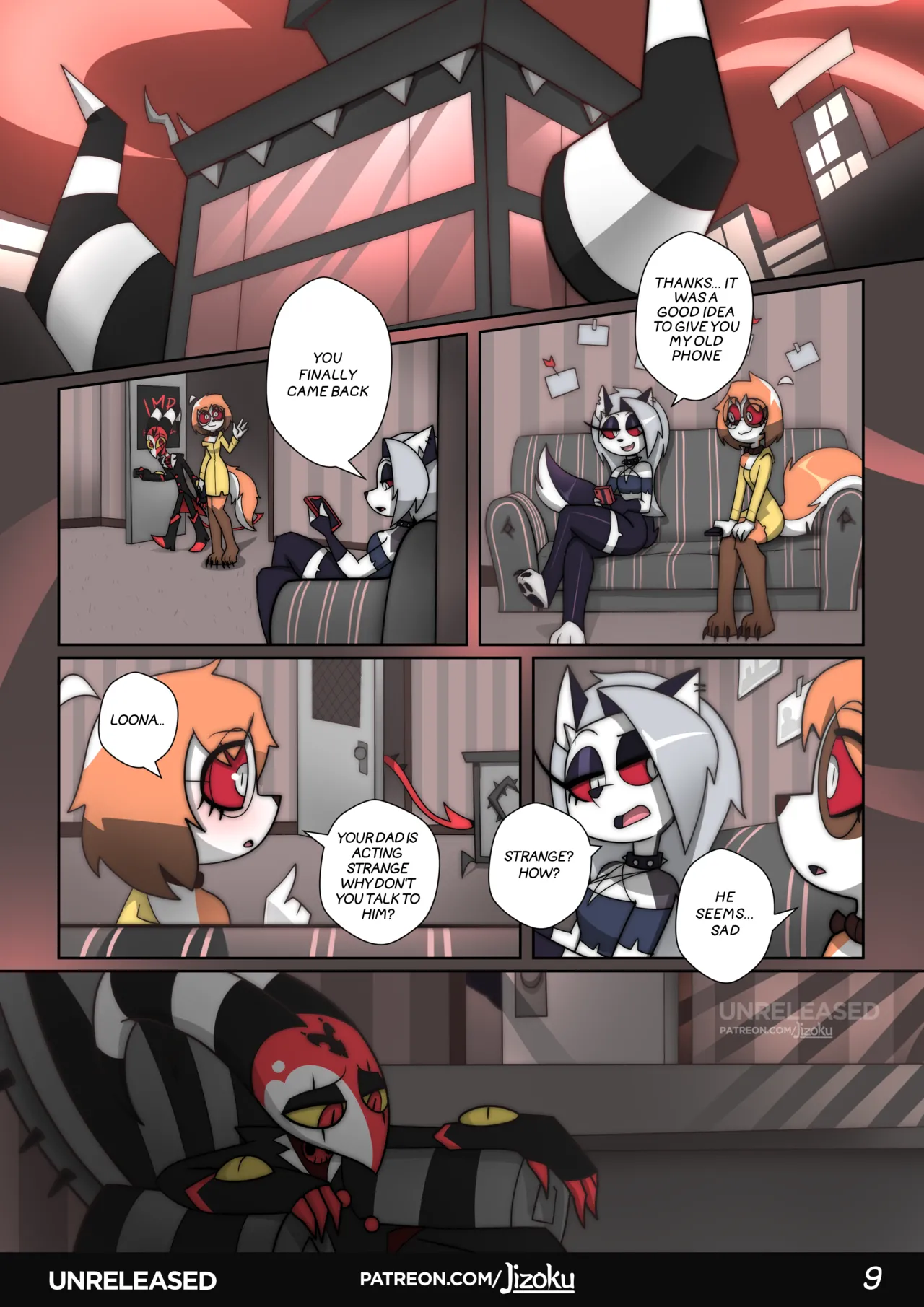 A Night With Loona 3 (Ongoing) porn comic picture 10