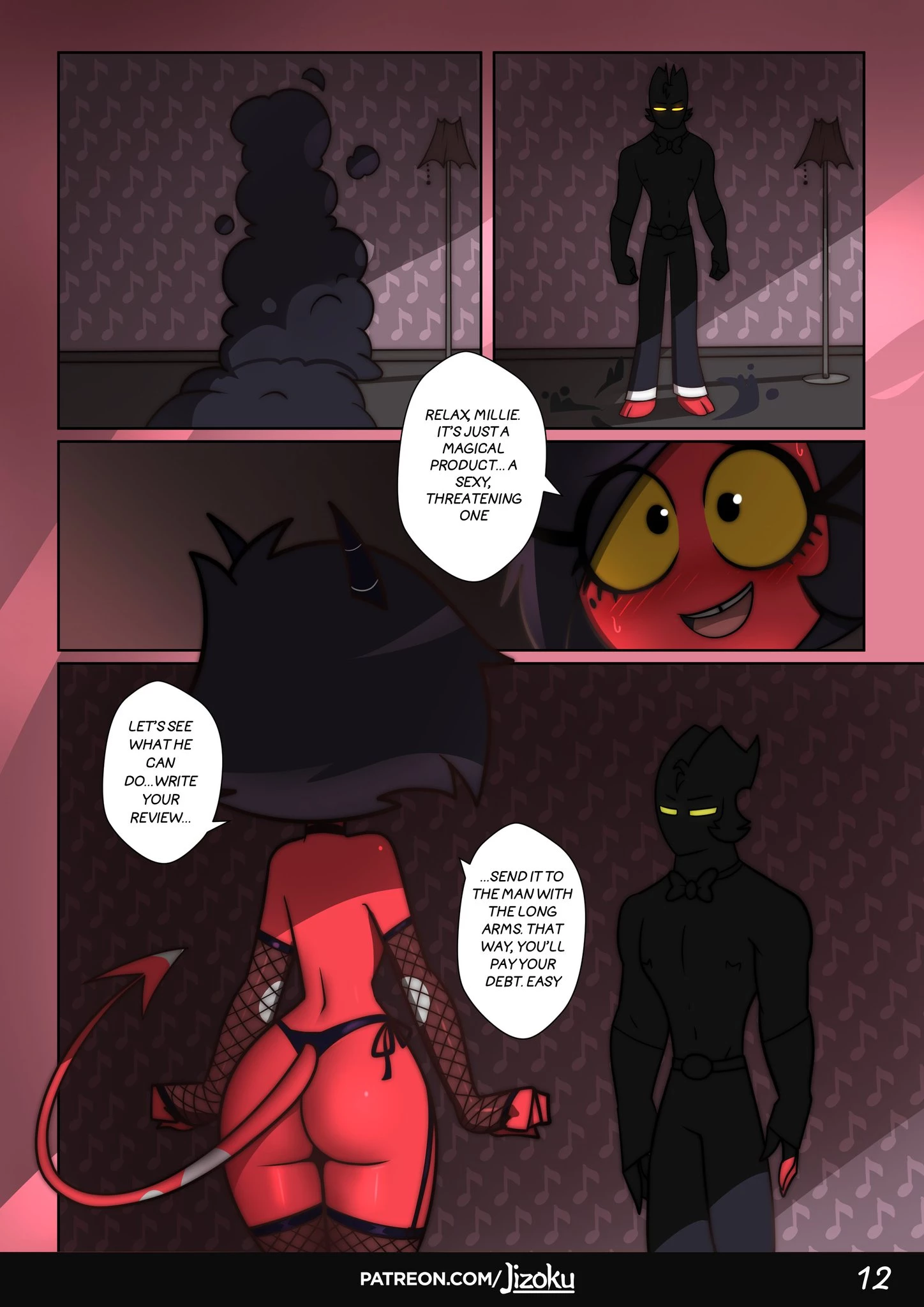 A Night With Loona 3 (Ongoing) porn comic picture 13