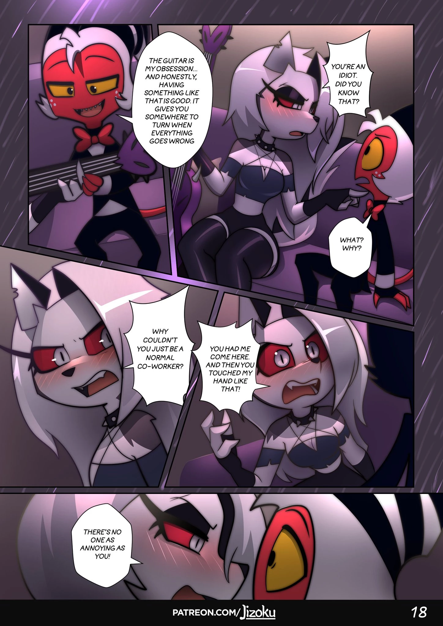A Night With Loona 3 (Ongoing) porn comic picture 19