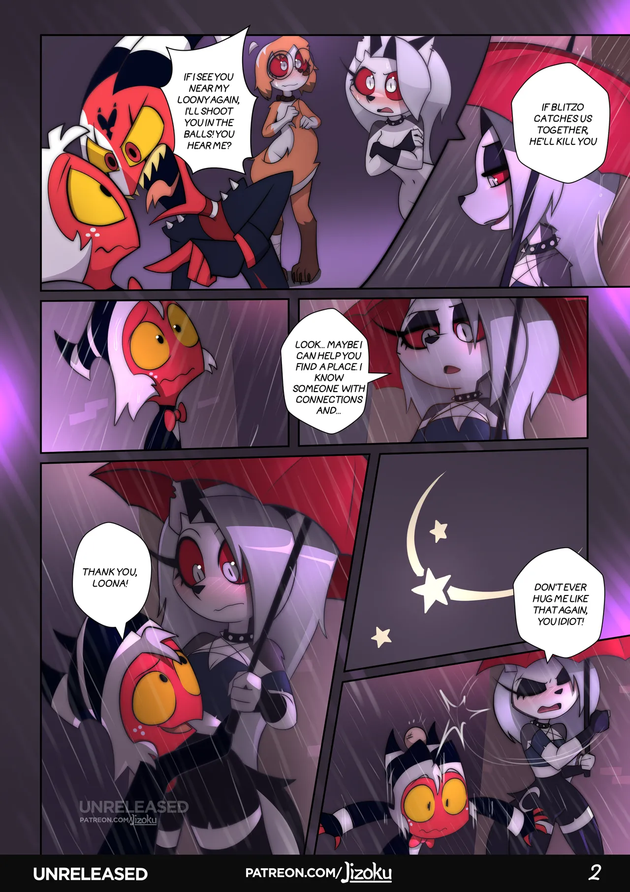 A Night With Loona 3 (Ongoing) porn comic picture 3