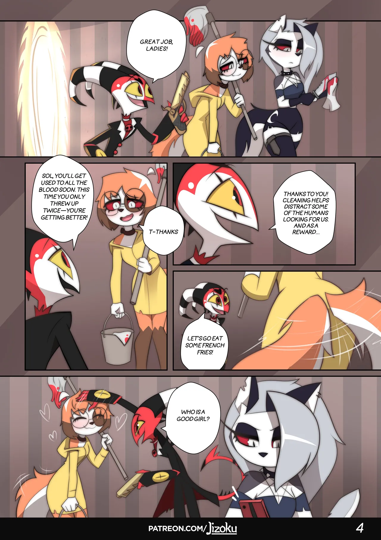 A Night With Loona 3 (Ongoing) porn comic picture 5
