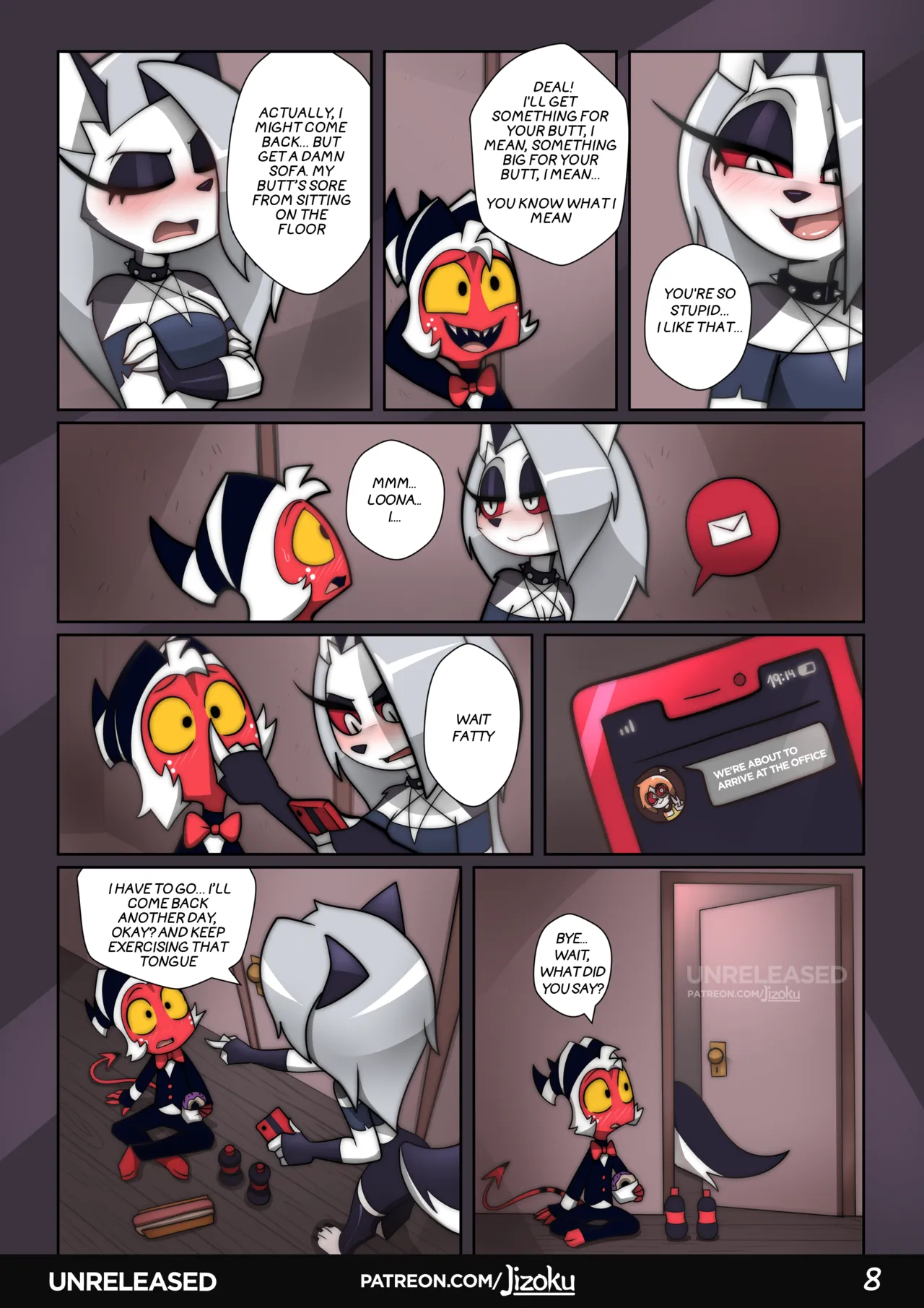 A Night With Loona 3 (Ongoing) porn comic picture 9