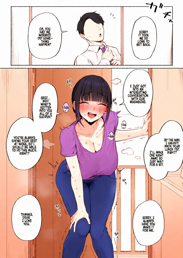 A Perverted Wife Having Cheating Sex| Asakara Dosukebe Uwaki Koubi Shichau Hitozuma-san porn comic picture 8