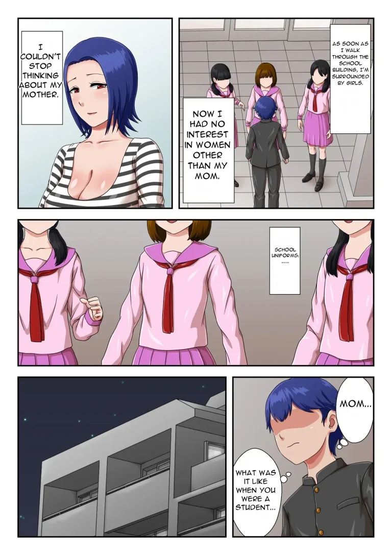 A Place Where You Can't Live Unless You Have Sex With Your Mother | Boshi Koubi Shinai to Sumenai Tokoro porn comic picture 32