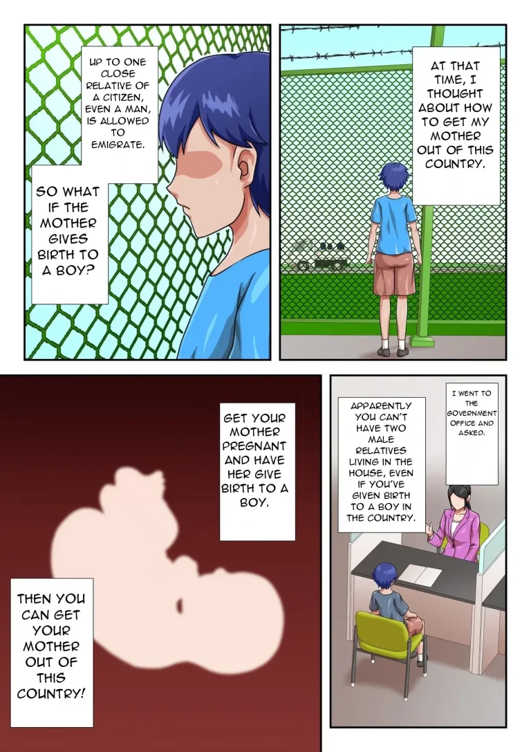A Place Where You Can't Live Unless You Have Sex With Your Mother | Boshi Koubi Shinai to Sumenai Tokoro porn comic picture 66