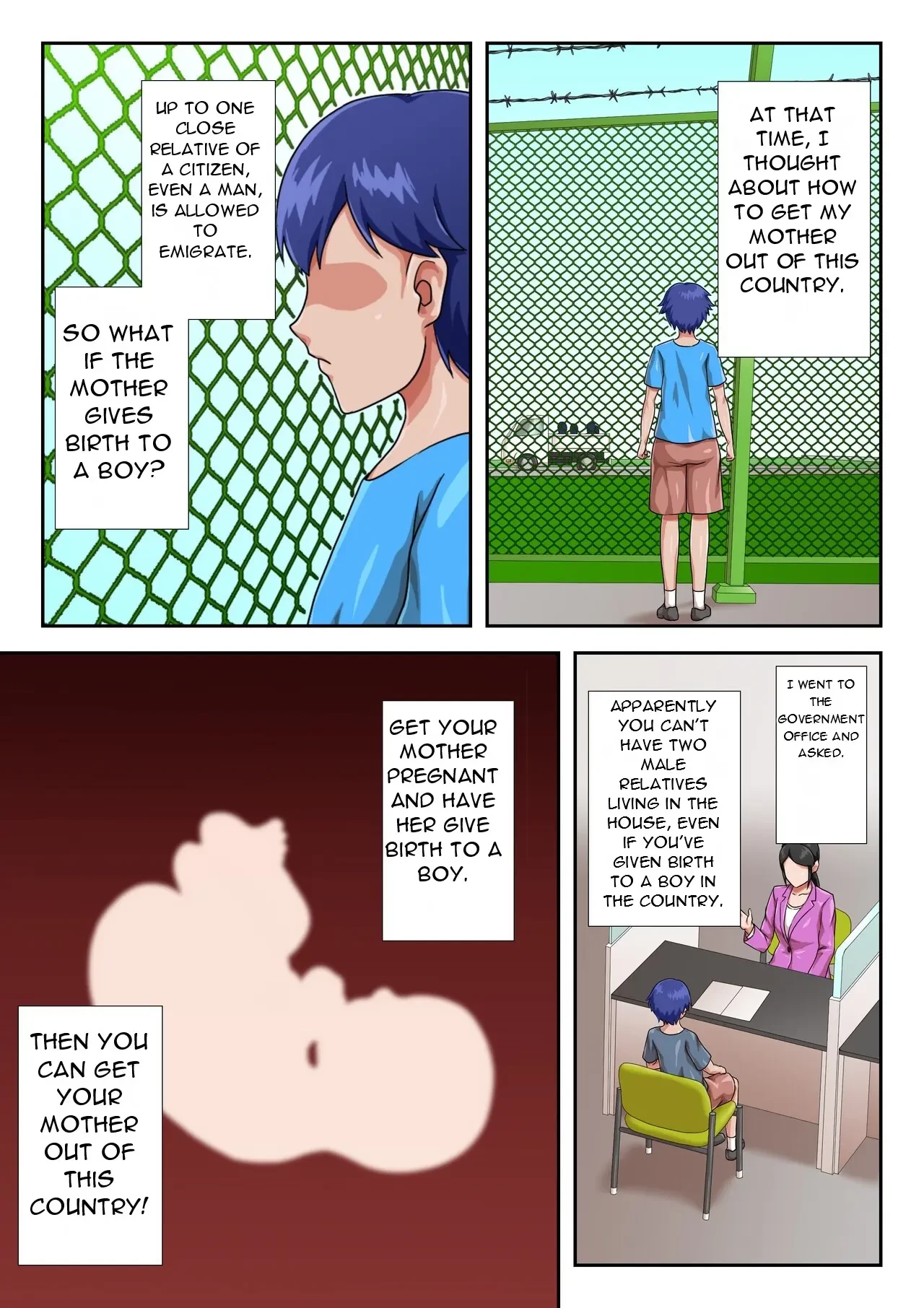 A Place Where You Can't Live Unless You Have Sex With Your Mother | Boshi Koubi Shinai to Sumenai Tokoro porn comic picture 66