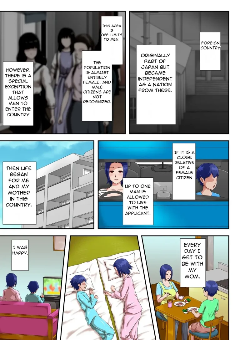 A Place Where You Can't Live Unless You Have Sex With Your Mother | Boshi Koubi Shinai to Sumenai Tokoro porn comic picture 8