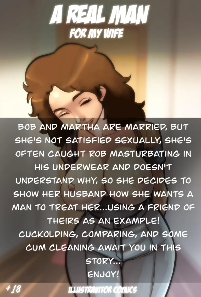 A Real Man For My Wife porn comic picture 2