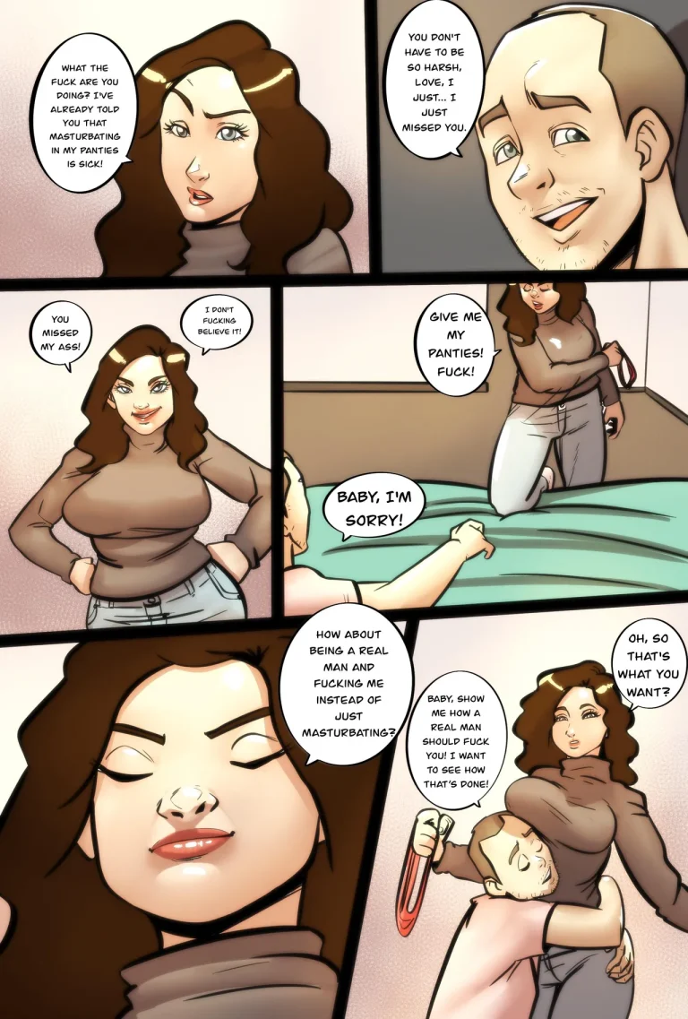 A Real Man For My Wife porn comic picture 4