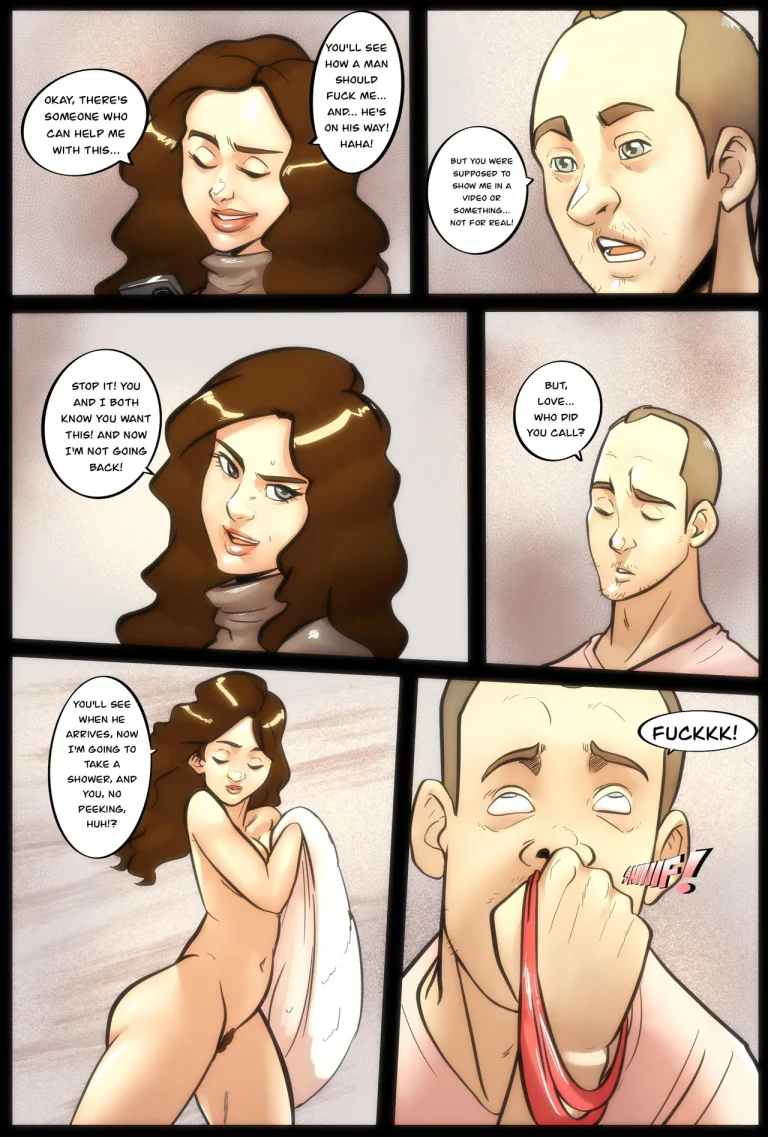 A Real Man For My Wife porn comic picture 5