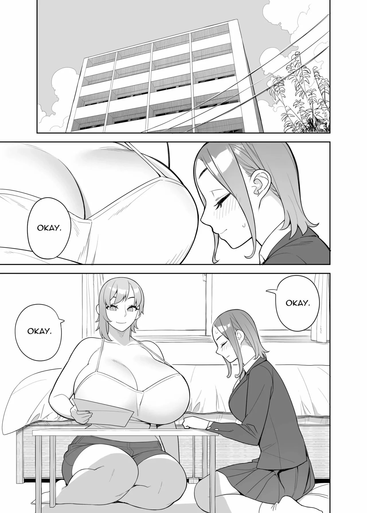 A Story about a Friend and her Mother coming on to me | Tomodachi to Sono Haha Oya ni Semarareru Hanashi porn comic picture 2