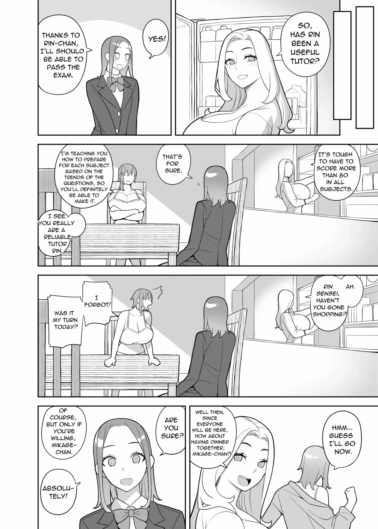A Story about a Friend and her Mother coming on to me | Tomodachi to Sono Haha Oya ni Semarareru Hanashi porn comic picture 5