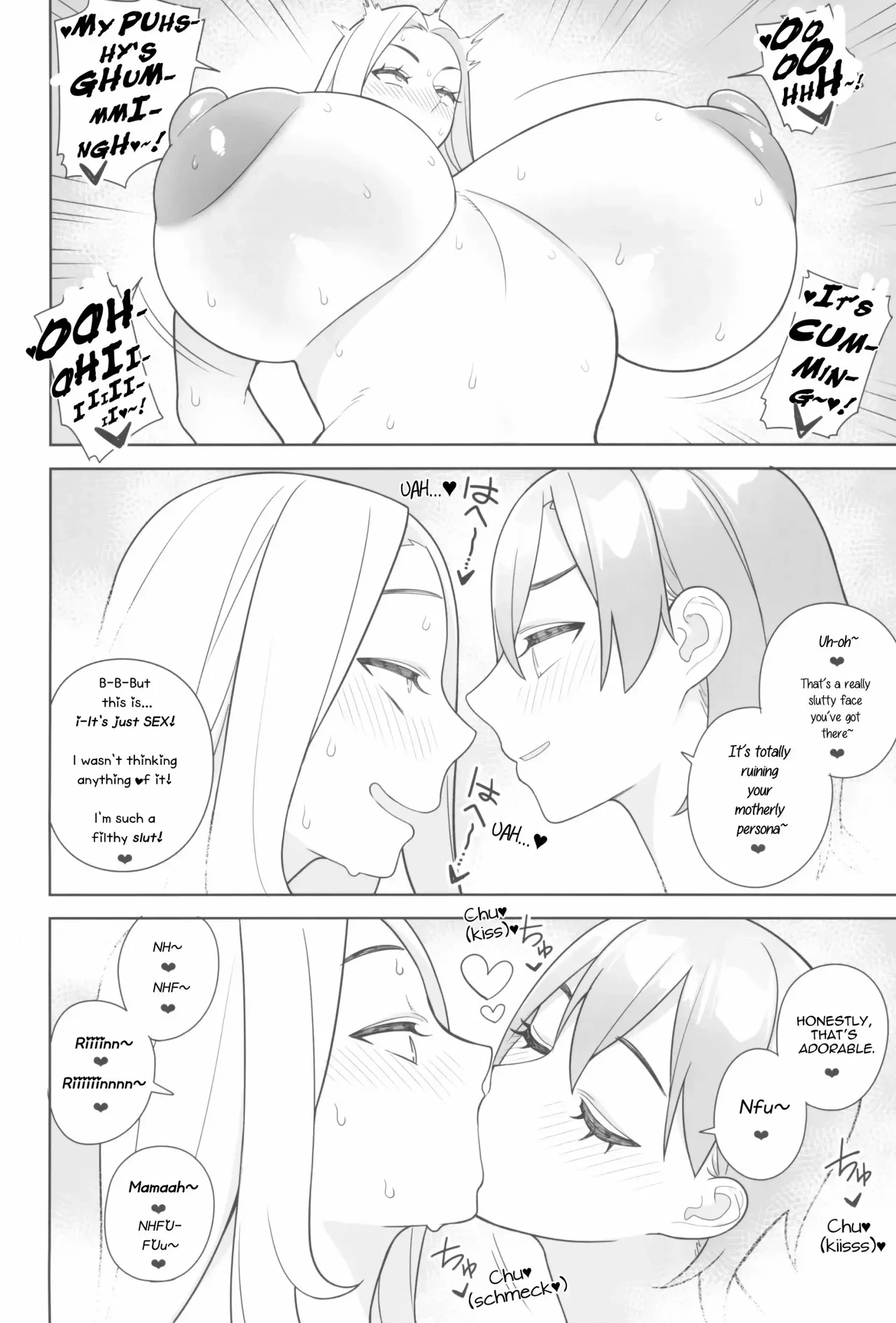 A Story about a Friend and her Mother coming on to me | Tomodachi to Sono Haha Oya ni Semarareru Hanashi porn comic picture 59