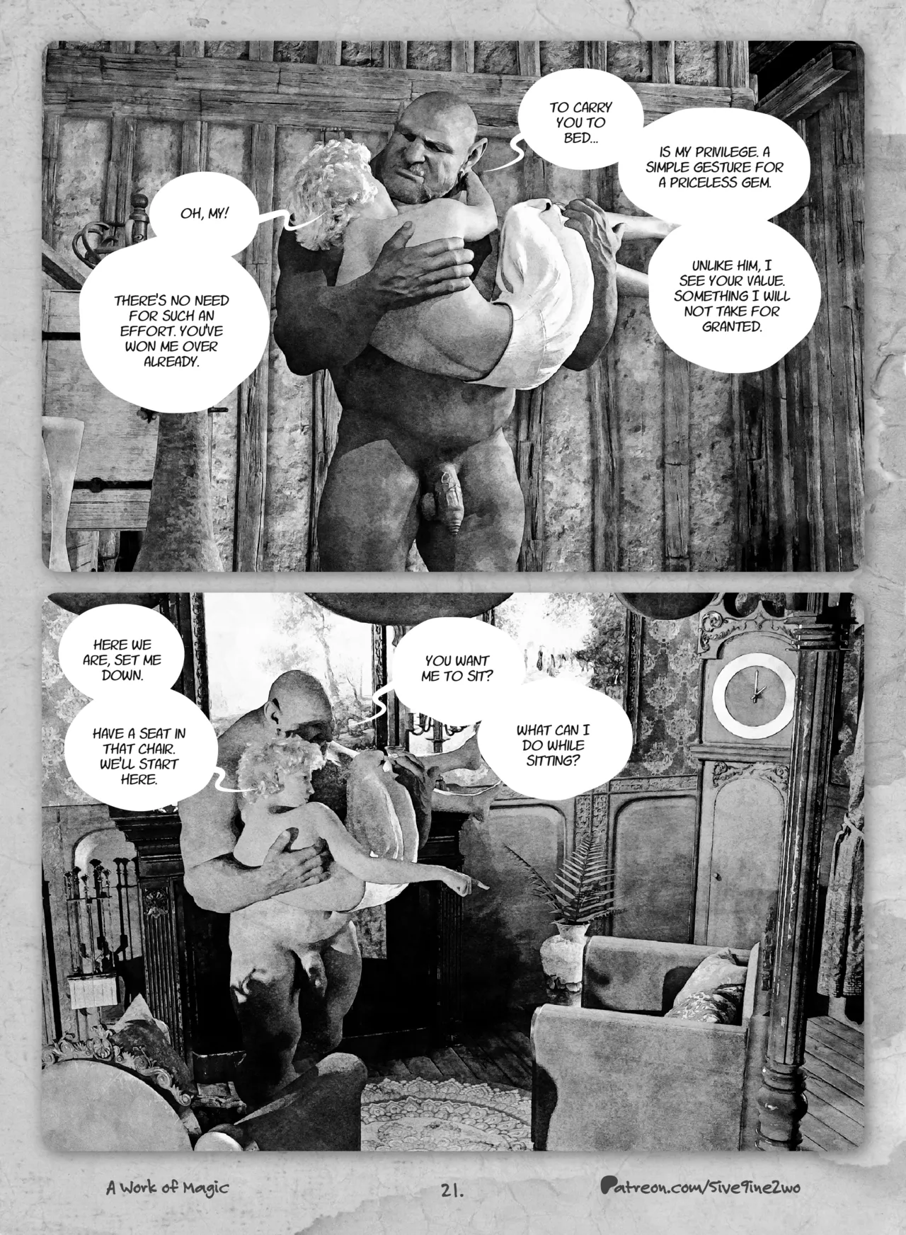 A Work of Magic porn comic picture 21
