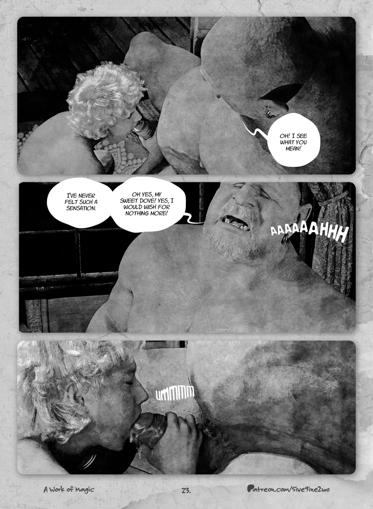 A Work of Magic porn comic picture 23