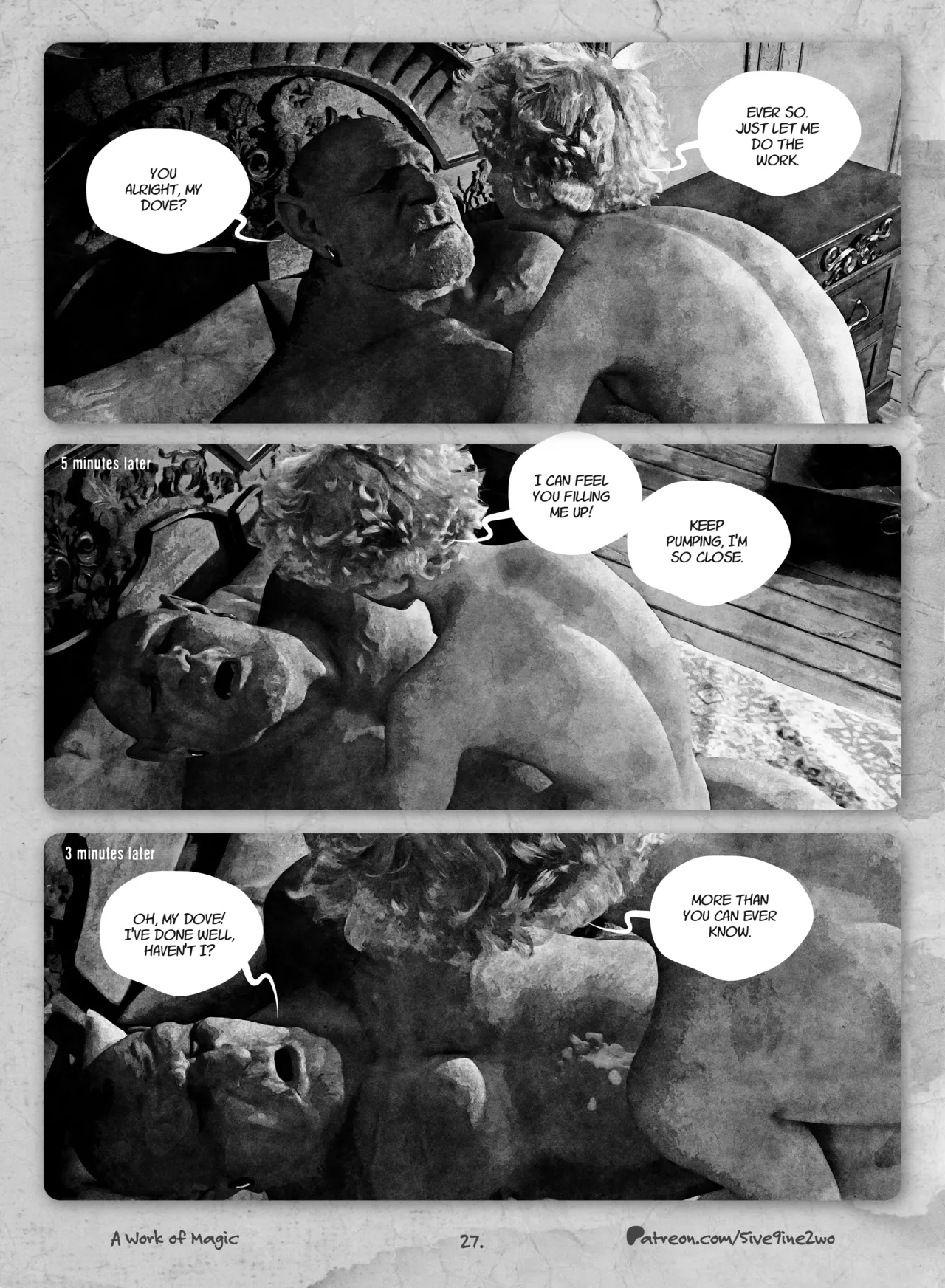 A Work of Magic porn comic picture 27
