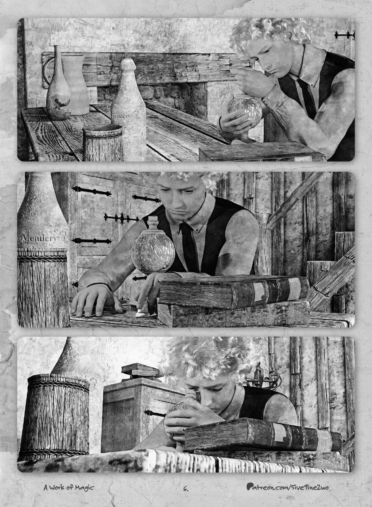 A Work of Magic porn comic picture 6