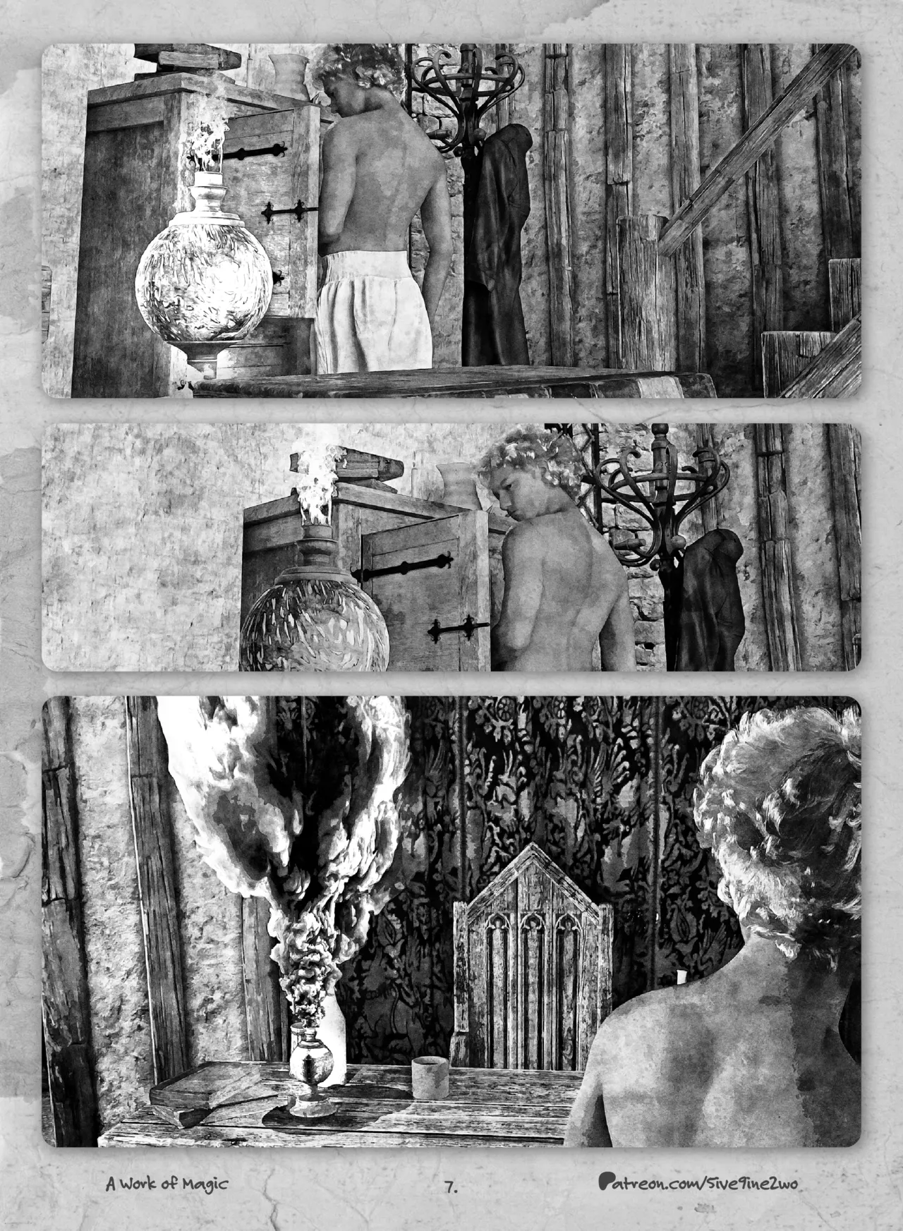 A Work of Magic porn comic picture 7