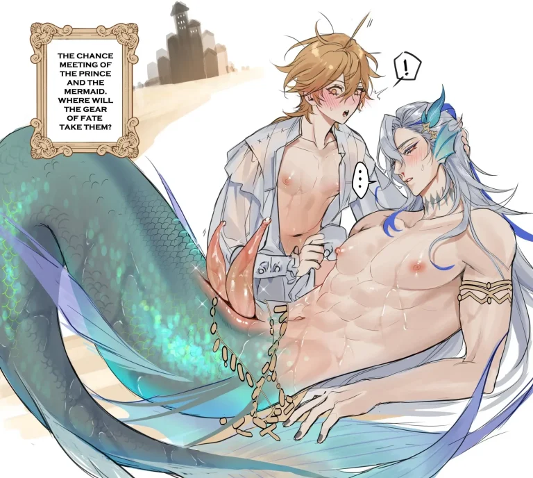 Aether - Little Red Riding Hood & Little Mermaid porn comic picture 6