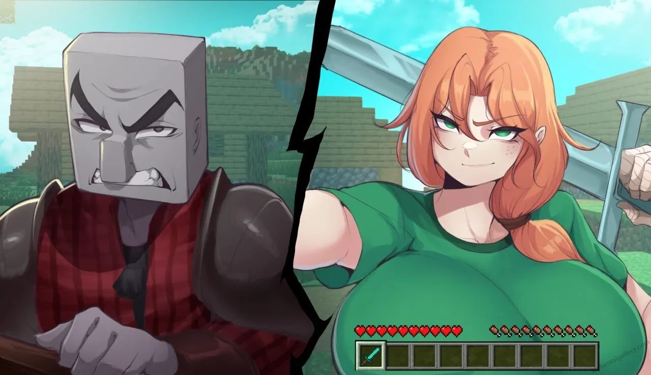 Alex Vs Pillager porn comic picture 2