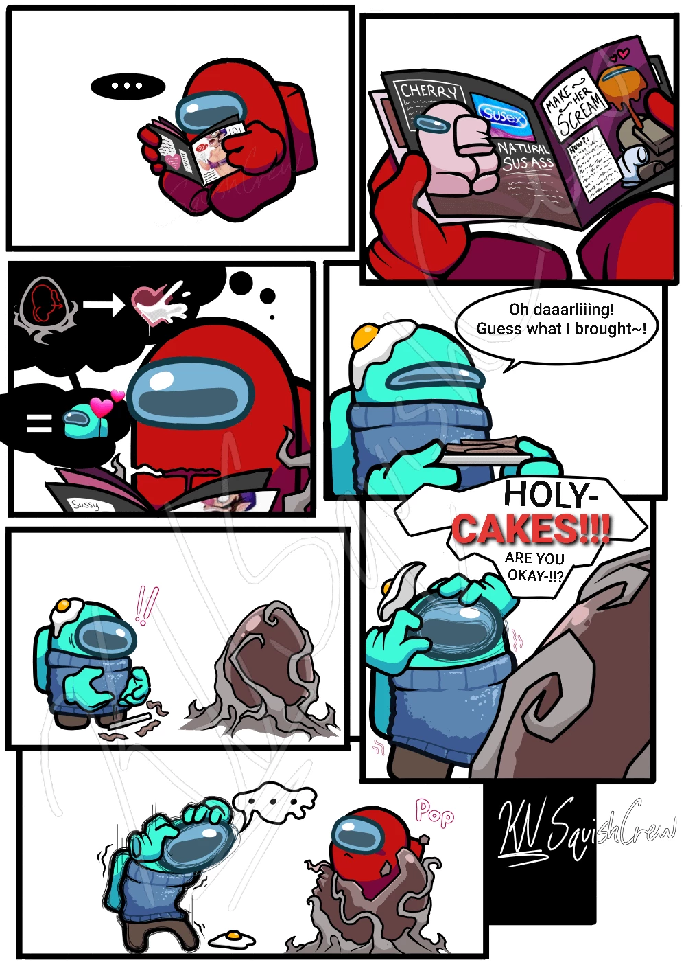 Amogus porn comic picture 12