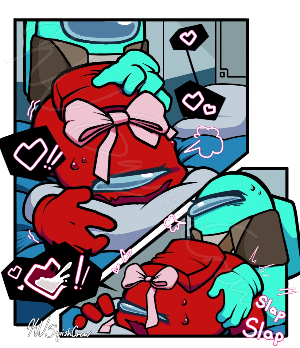 Amogus porn comic picture 14
