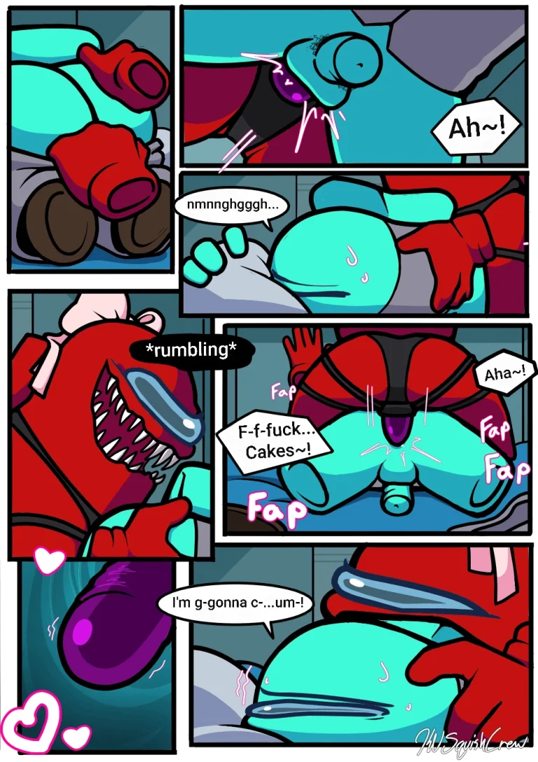 Amogus porn comic picture 4