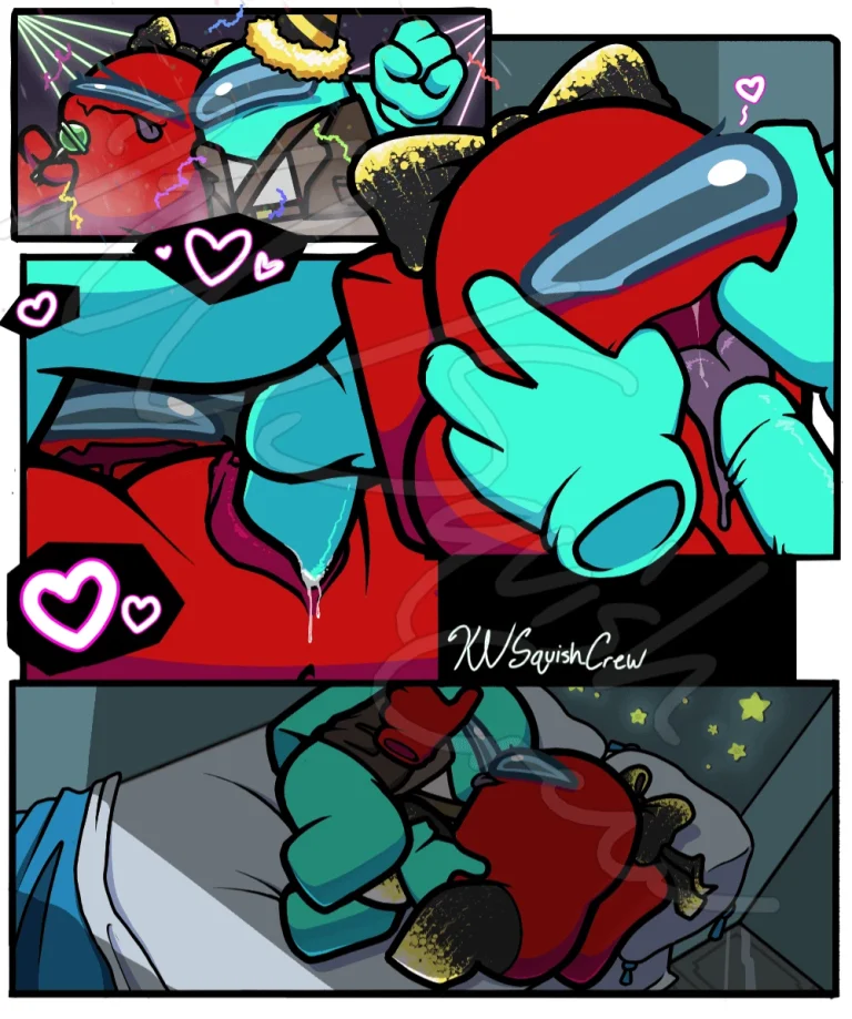 Amogus porn comic picture 7