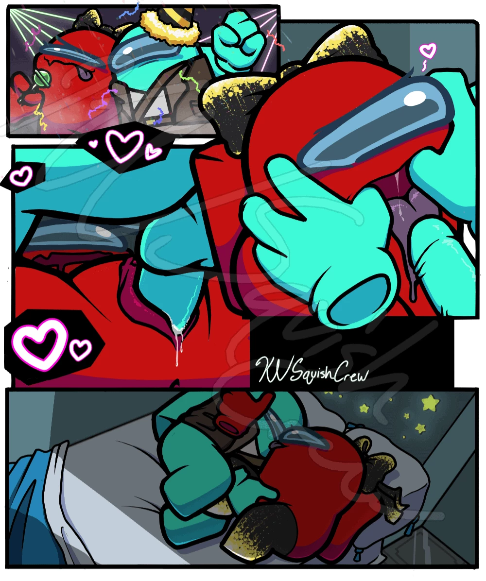 Amogus porn comic picture 7
