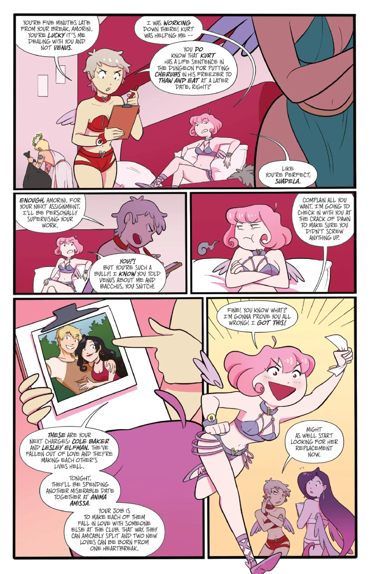 Amorini porn comic picture 10