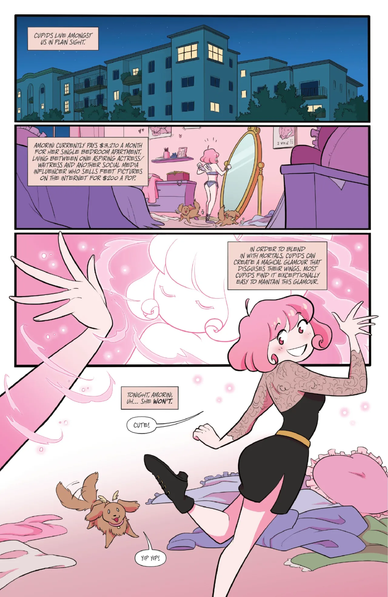 Amorini porn comic picture 11