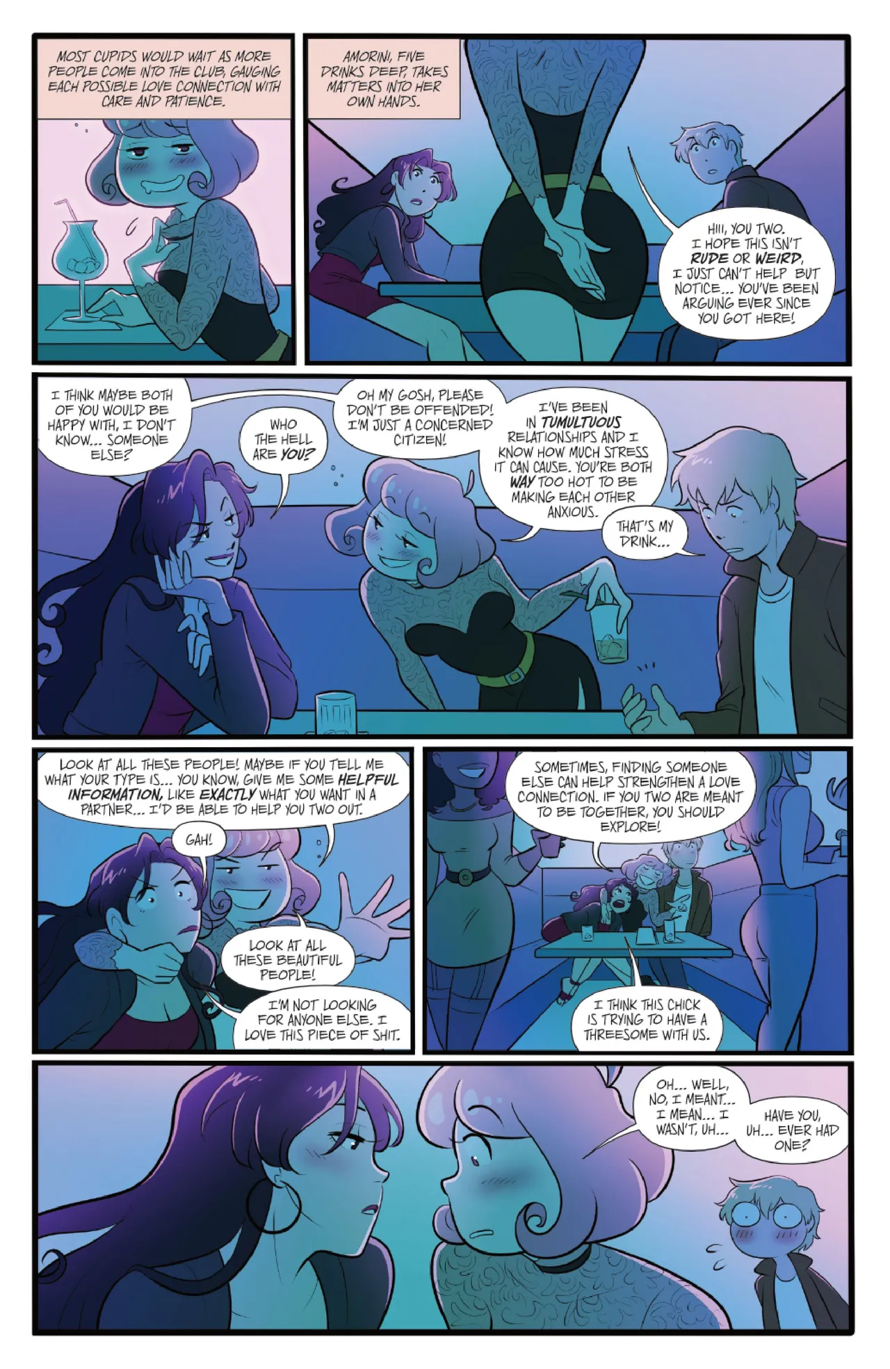 Amorini porn comic picture 13