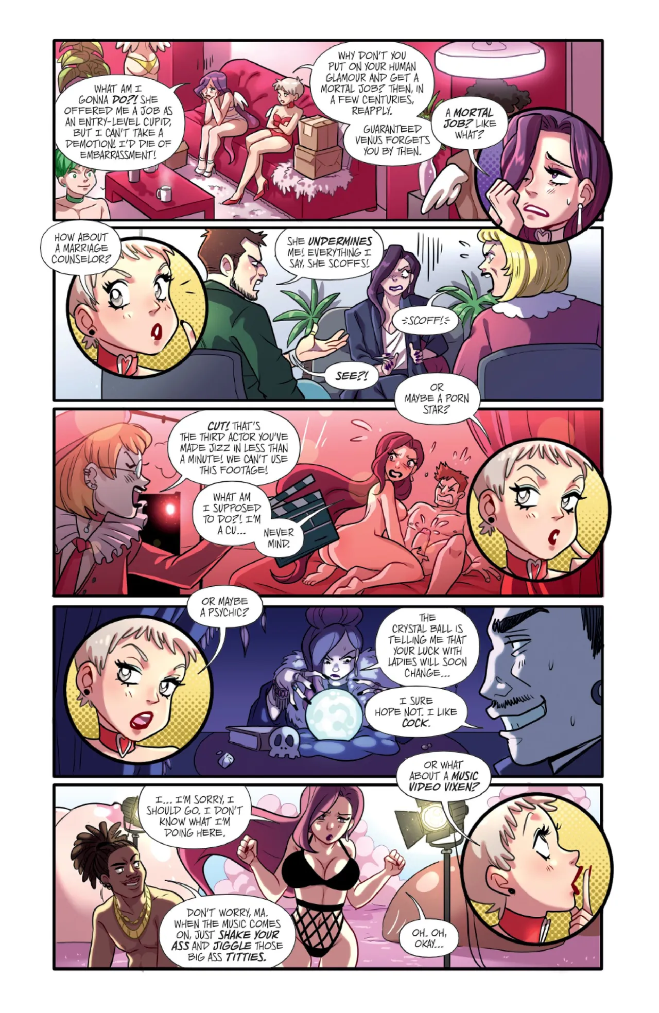 Amorini porn comic picture 27