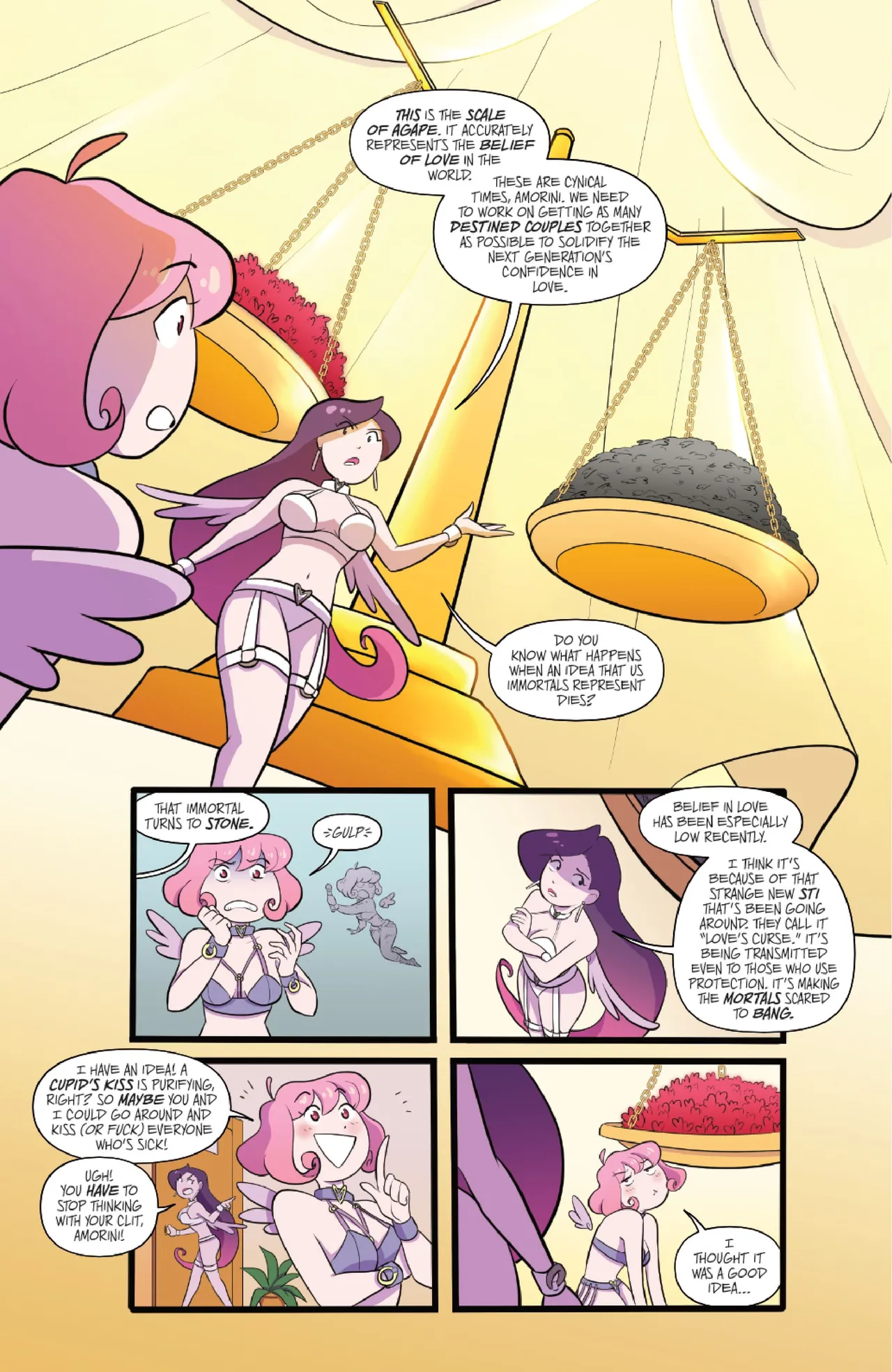 Amorini porn comic picture 8