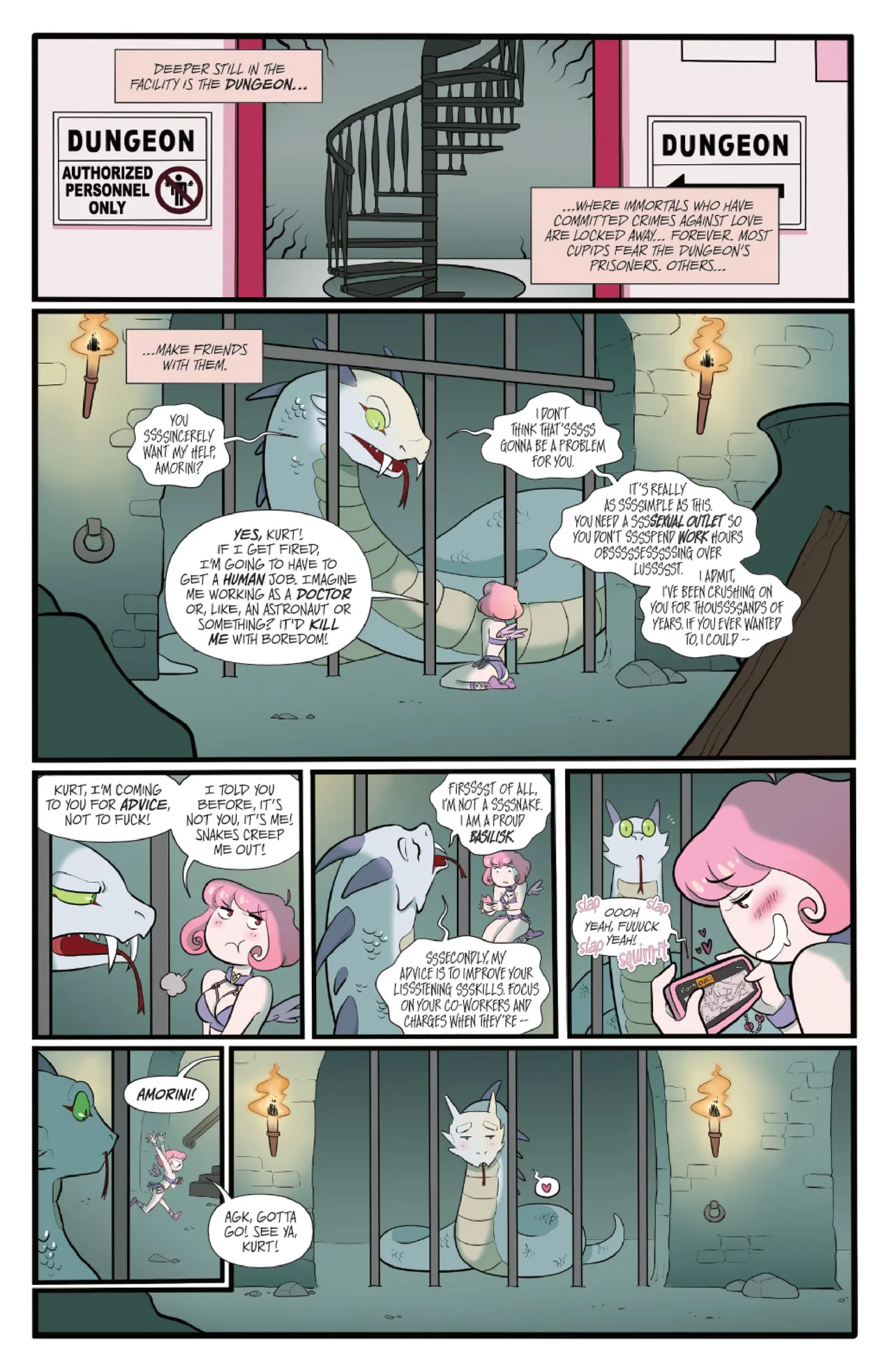 Amorini porn comic picture 9