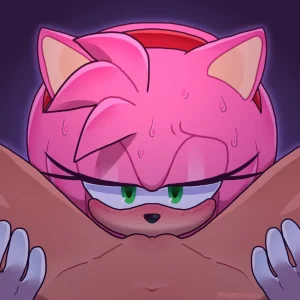Amy and Rouge porn comic picture 1