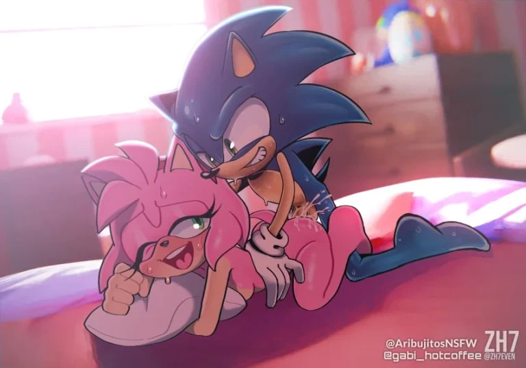 Amy and Rouge porn comic picture 11