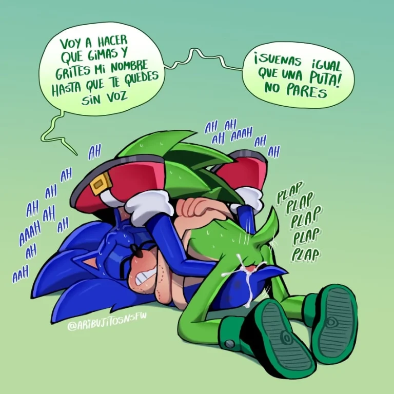 Amy and Rouge porn comic picture 17