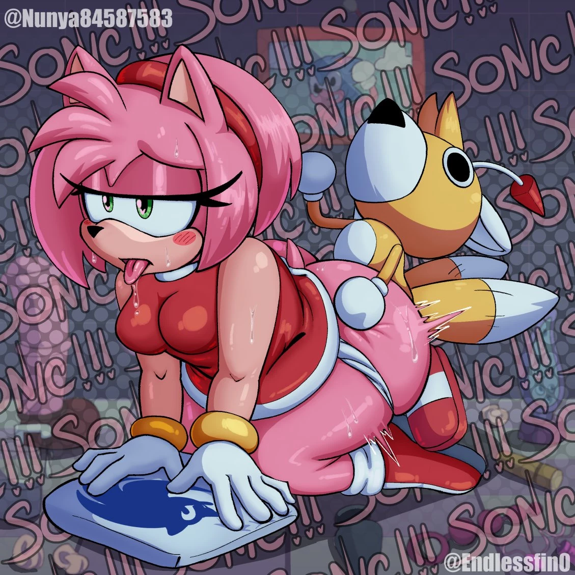 Amy look a lil different porn comic picture 2