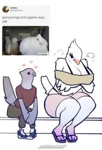 Angry Bird Wife porn comic picture 1