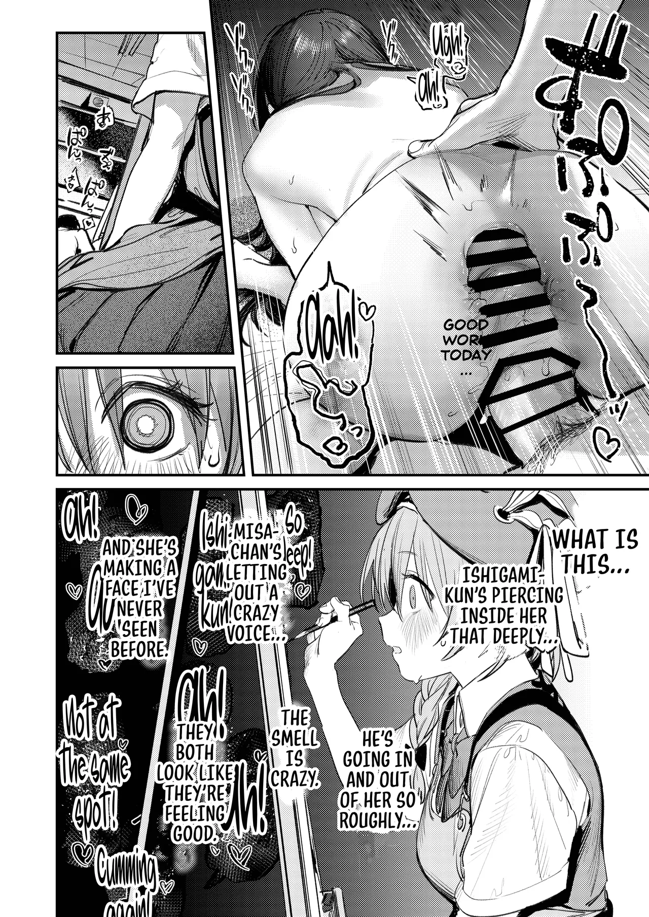 Art Club Harem Activity Log: How Helping My Senior Get Over Her Slump Led to a Threesome in the Heat of the Moment | Bijutsubu Harem Katsudou Nisshi ~Senpai no Slump Kaishou ni Kyouryoku shitara, Ikioi de 3P suru Koto ni Natta Hanashi~ porn comic picture 25