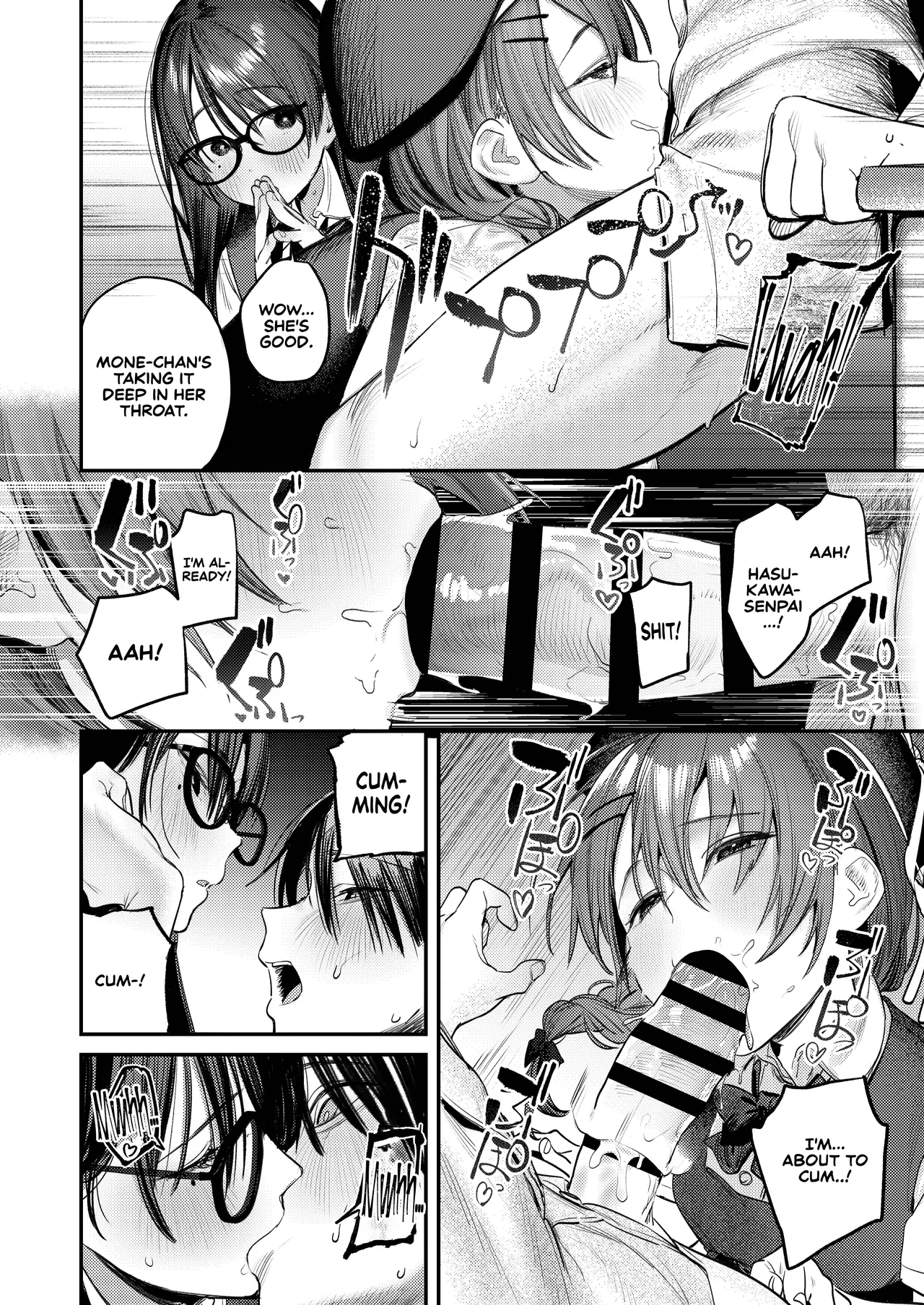 Art Club Harem Activity Log: How Helping My Senior Get Over Her Slump Led to a Threesome in the Heat of the Moment | Bijutsubu Harem Katsudou Nisshi ~Senpai no Slump Kaishou ni Kyouryoku shitara, Ikioi de 3P suru Koto ni Natta Hanashi~ porn comic picture 37
