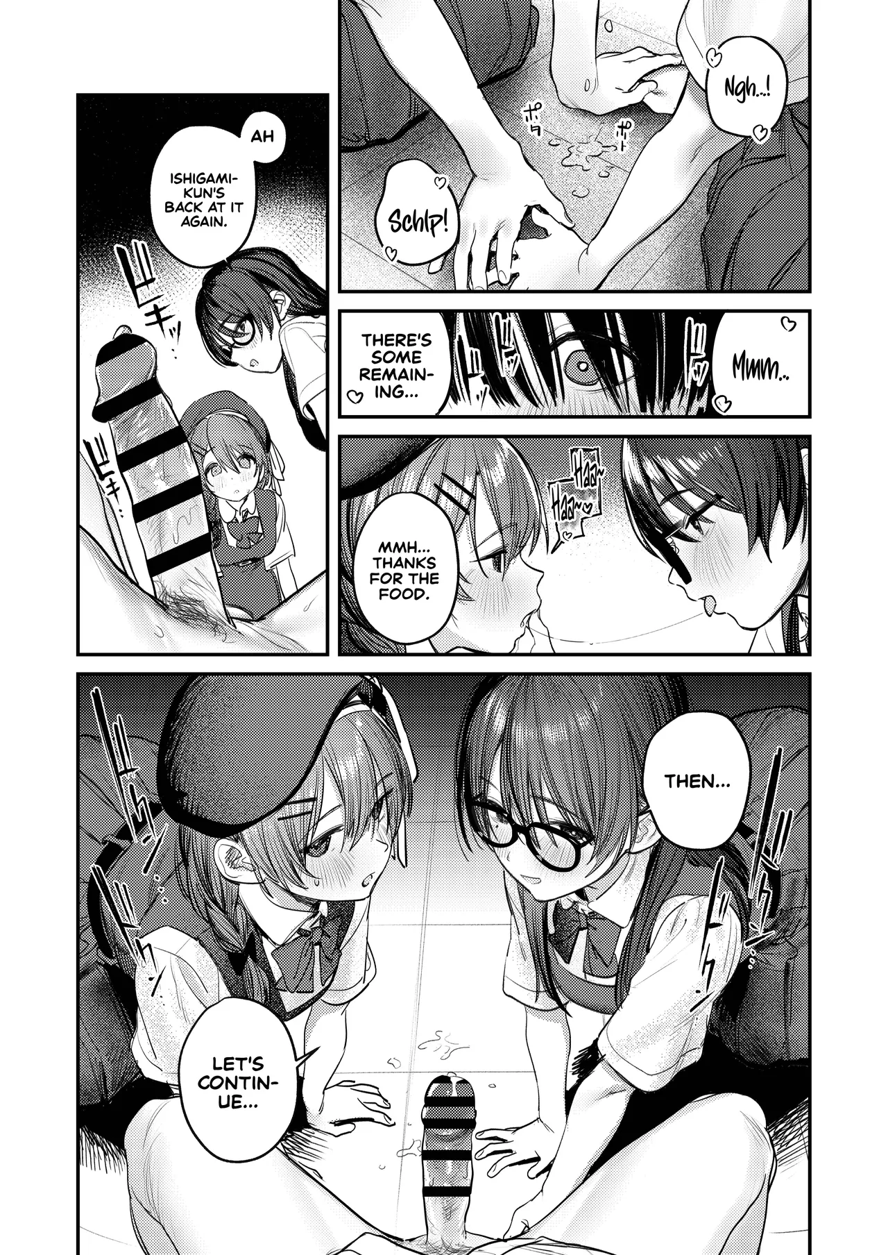 Art Club Harem Activity Log: How Helping My Senior Get Over Her Slump Led to a Threesome in the Heat of the Moment | Bijutsubu Harem Katsudou Nisshi ~Senpai no Slump Kaishou ni Kyouryoku shitara, Ikioi de 3P suru Koto ni Natta Hanashi~ porn comic picture 40